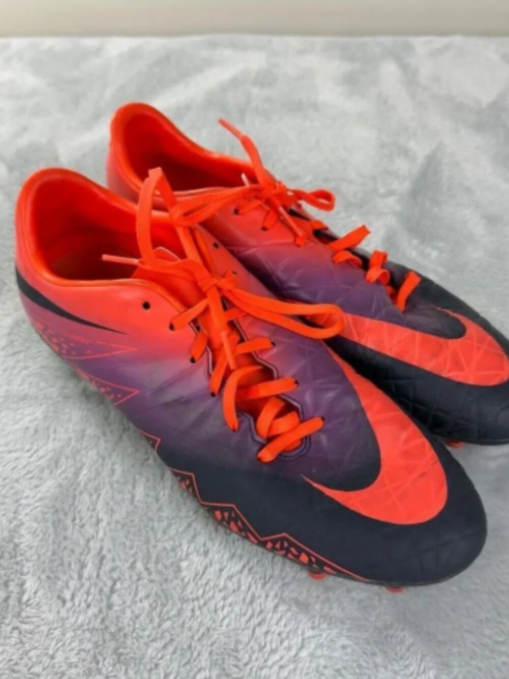 Nike Men Sz 11 US/10 UK/45 EU Hyoervenom Phelon 2 FG Crimson Obsidian 749896-845